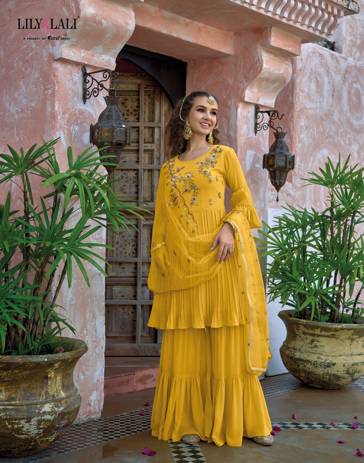 Lily Lali Mehrama Readymade Sharara Dress Catalog Lowest Price